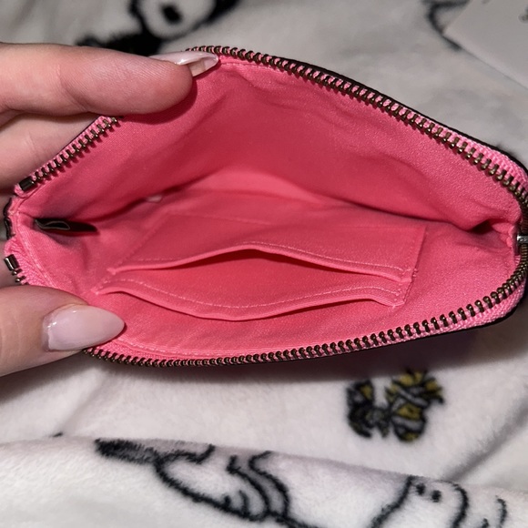 Neon pink coach wristlet - Picture 3 of 7